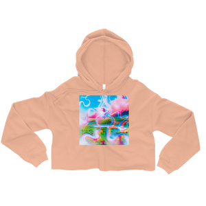 Free Bairi x BEEN iLL Crop Top Hoodie