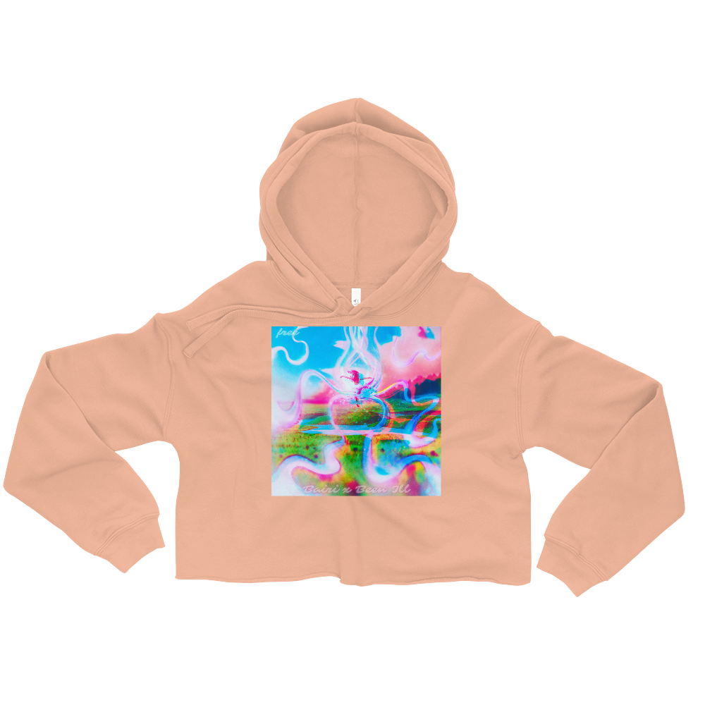 Free Bairi x BEEN iLL Crop Top Hoodie